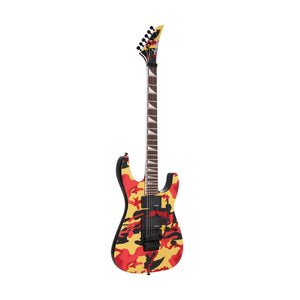 Jackson X Series Soloist SLX DX Camo Electric Guitar, Laurel FB, Multi-Color Camo