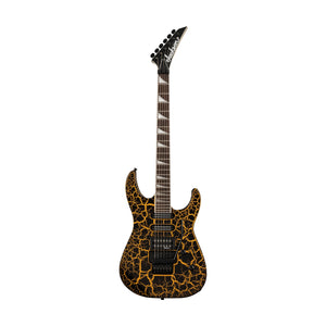 Jackson X Soloist SL3X DX Electric Guitar, Yellow Crackle