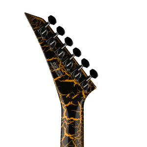 Jackson X Soloist SL3X DX Electric Guitar, Yellow Crackle