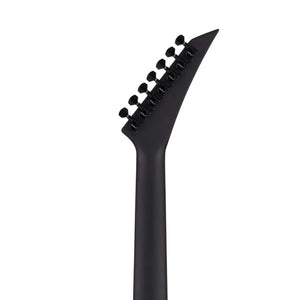 Jackson X Series Rhoads RRX24-MG7 7-String Guitar, Laurel FB, Satin Black w/Primer Gray Bevels