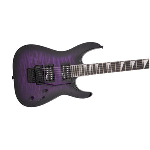 Jackson JS Series Dinky Arch Top JS32Q DKA Electric Guitar, Amaranth FB, Transparent Purple Burst