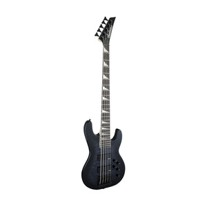 Jackson JS Series Concert Bass JS3VQ Guitar, Amaranth FB, Transparent Black
