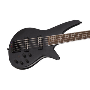 Jackson X Series Spectra SBX 5-String Bass Guitar, Metallic Black