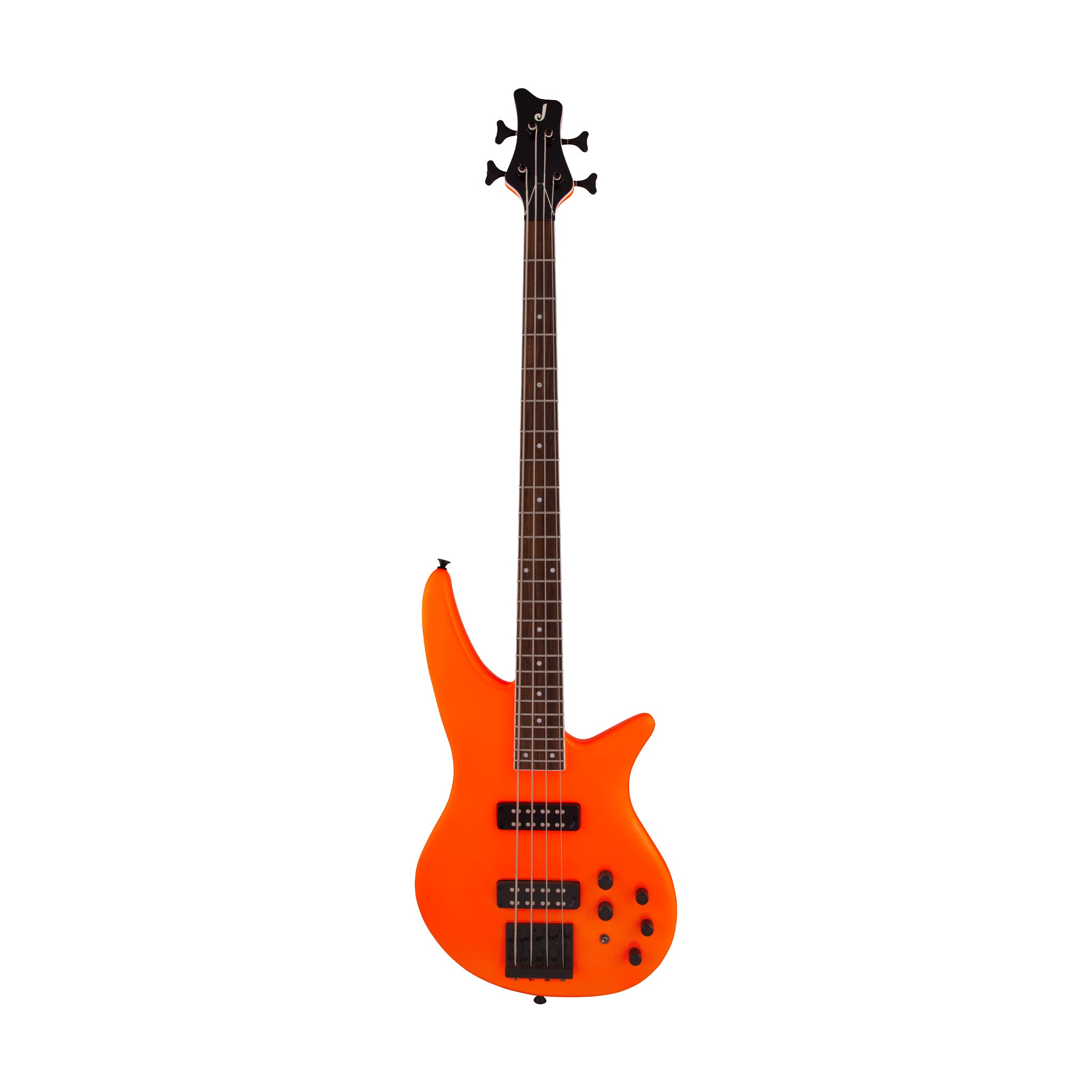 Jackson X Series Spectra SBX 4-String Bass Guitar, Laurel FB, Neon Orange