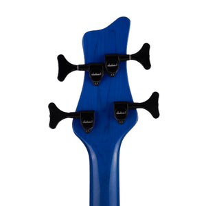 Jackson X Series Spectra Bass SBXQ IV Electric Guitar, Laurel FB, Amber Blue Burst