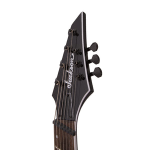 Jackson X Series Soloist SLATX7 QM Multi-Scale Electric Guitar, Trans Blue Burst