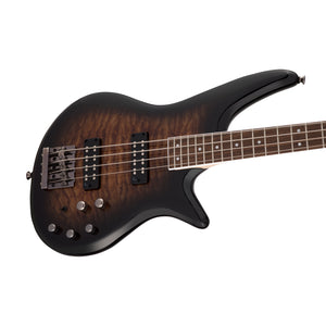 Jackson JS Series Spectra JS3Q Bass Guitar, Laurel FB, Dark Sunburst