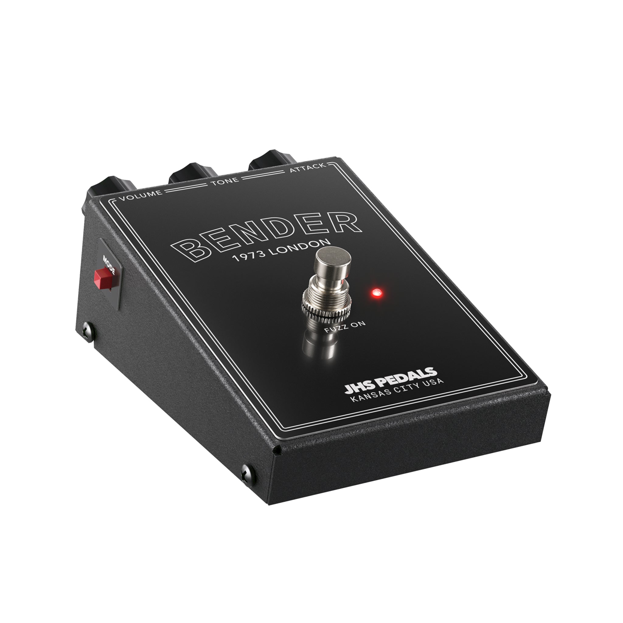 JHS Legends of Fuzz Series Bender Guitar Effects Pedal