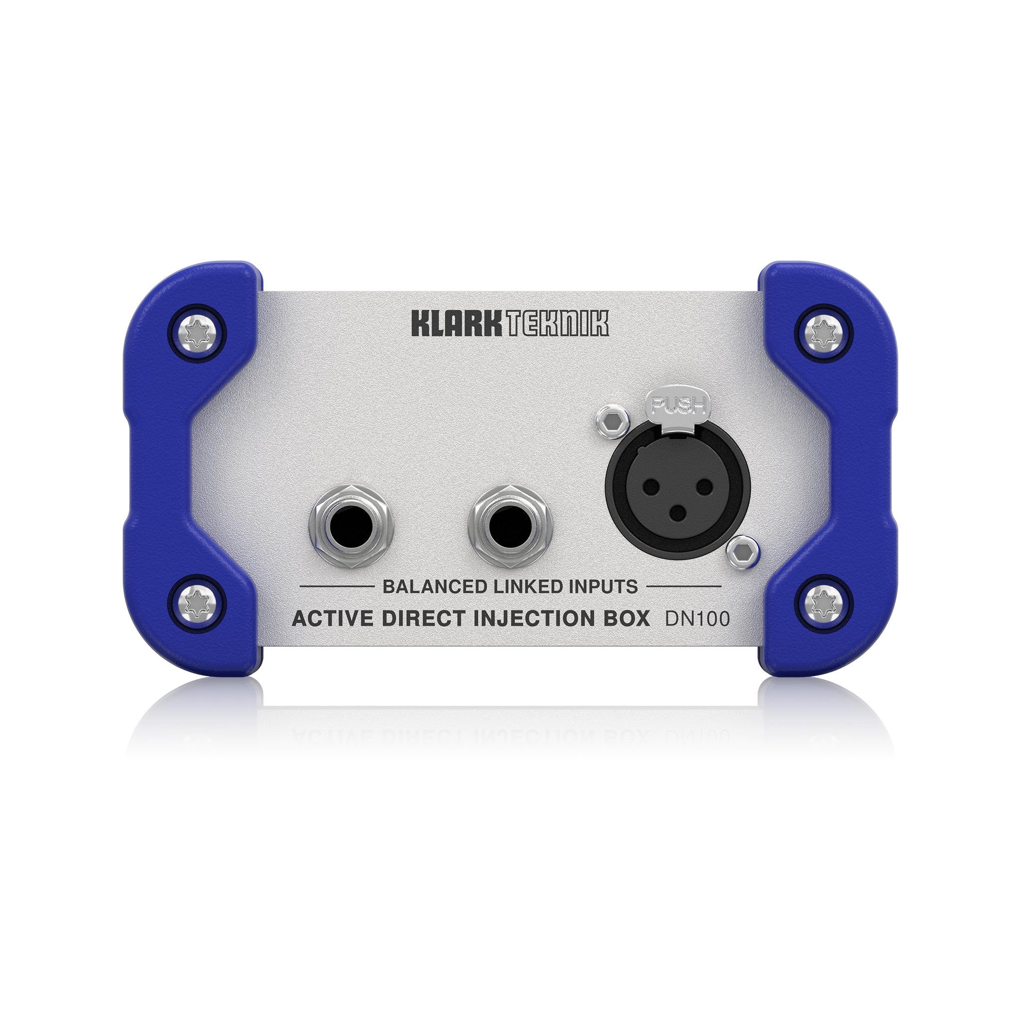 Klark Teknik DN100 1-Channel Active Direct Box w/ Extended Dynamic Range