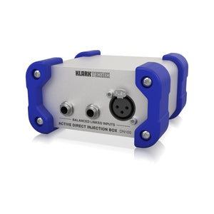 Klark Teknik DN100 1-Channel Active Direct Box w/ Extended Dynamic Range
