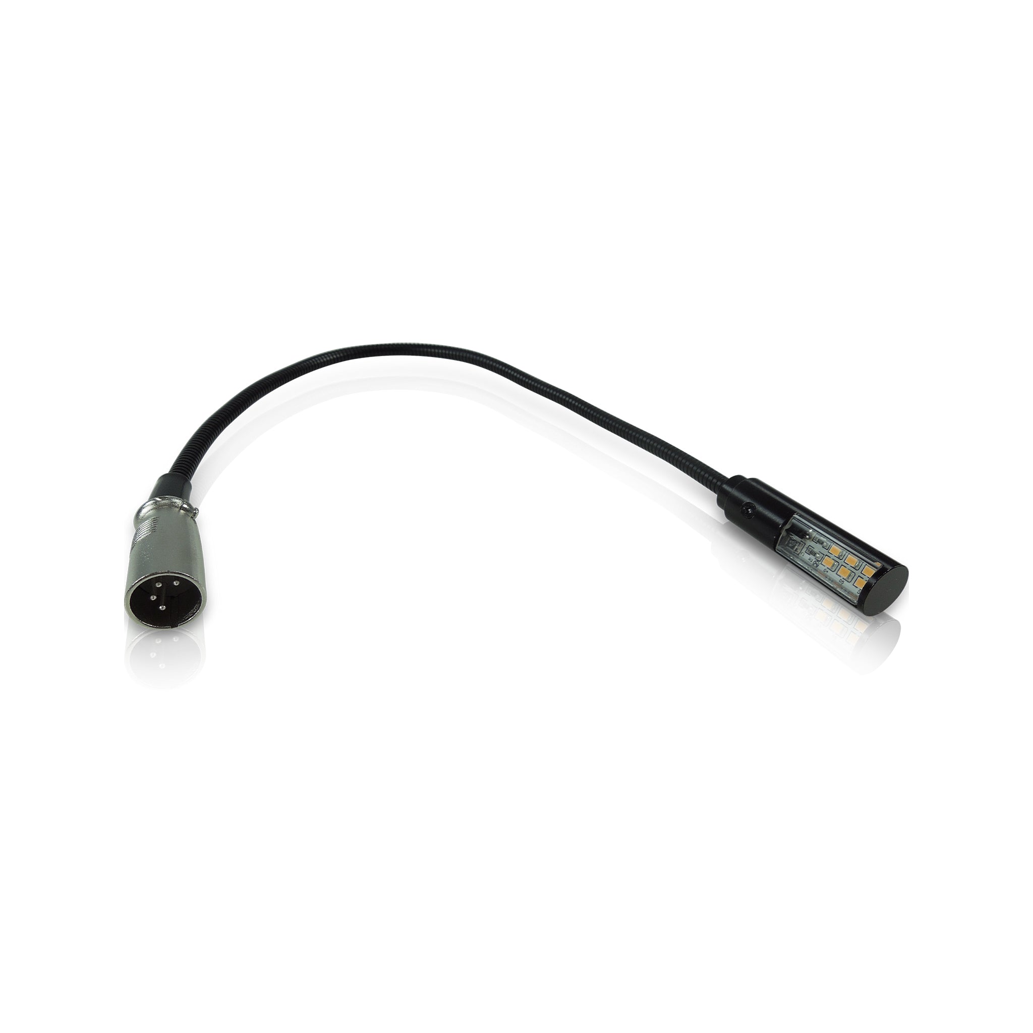 Klark Teknik LEDLAMP18 18-inch Gooseneck LED Lamp with 4-pin XLR Connector