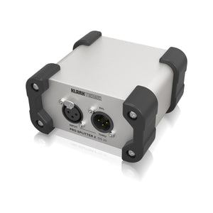 Klark Teknik DS 20 1-in / 2-out Passive Signal Splitter w/ Midas Transformer and Extended Dynamic Ra