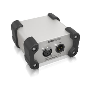 Klark Teknik DS 20 1-in / 2-out Passive Signal Splitter w/ Midas Transformer and Extended Dynamic Ra