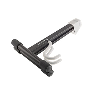K&M 17540-013-00 Electric Guitar Stand, Translucent