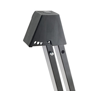 K&M 17540-013-00 Electric Guitar Stand, Translucent
