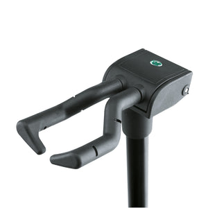 K&M 17670-000-55 17670 Memphis Pro Guitar Stand, Black