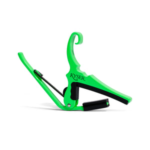 Kyser KG6NGA Quick Change Capo, Neon Green