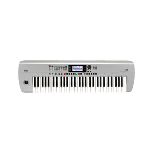 Korg I3 Music Workstation Keyboard, Matte Silver