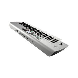 Korg I3 Music Workstation Keyboard, Matte Silver