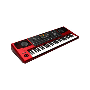 Korg PA700 Professional Arranger Keyboard, Red