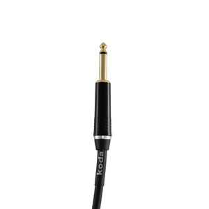 koda plus KIC20 Straight-Straight Instrument Cable, 20ft, Black