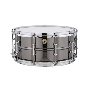 Ludwig 6.5x14inch LB417T Black Beauty Brass Snare Drums, Smooth Shell w Tube Lugs
