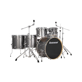 Ludwig LE622028 Evolution 6-Piece Drum Kit w/Hardware, Platinum
