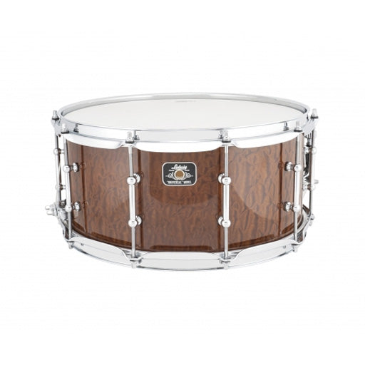 Ludwig LU6514BE 6.5x14inch Universal Wood Snare Drum, Beech/Sapele
