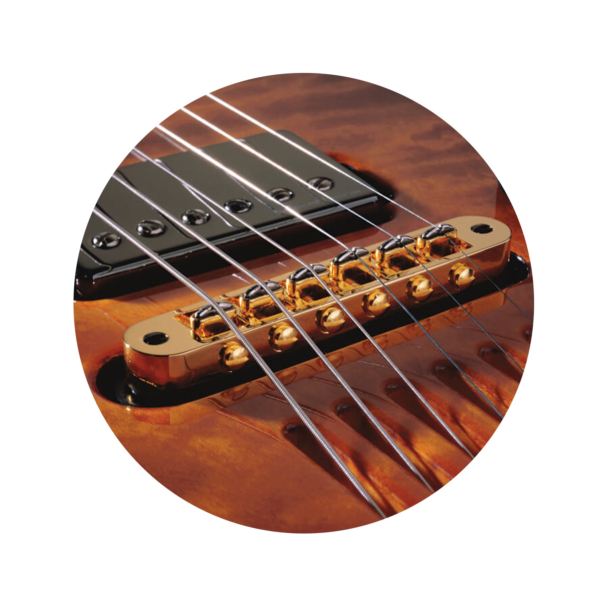 LR Baggs T-Bridge Tune-O-Matic Piezo Bridge Pickup, Chrome