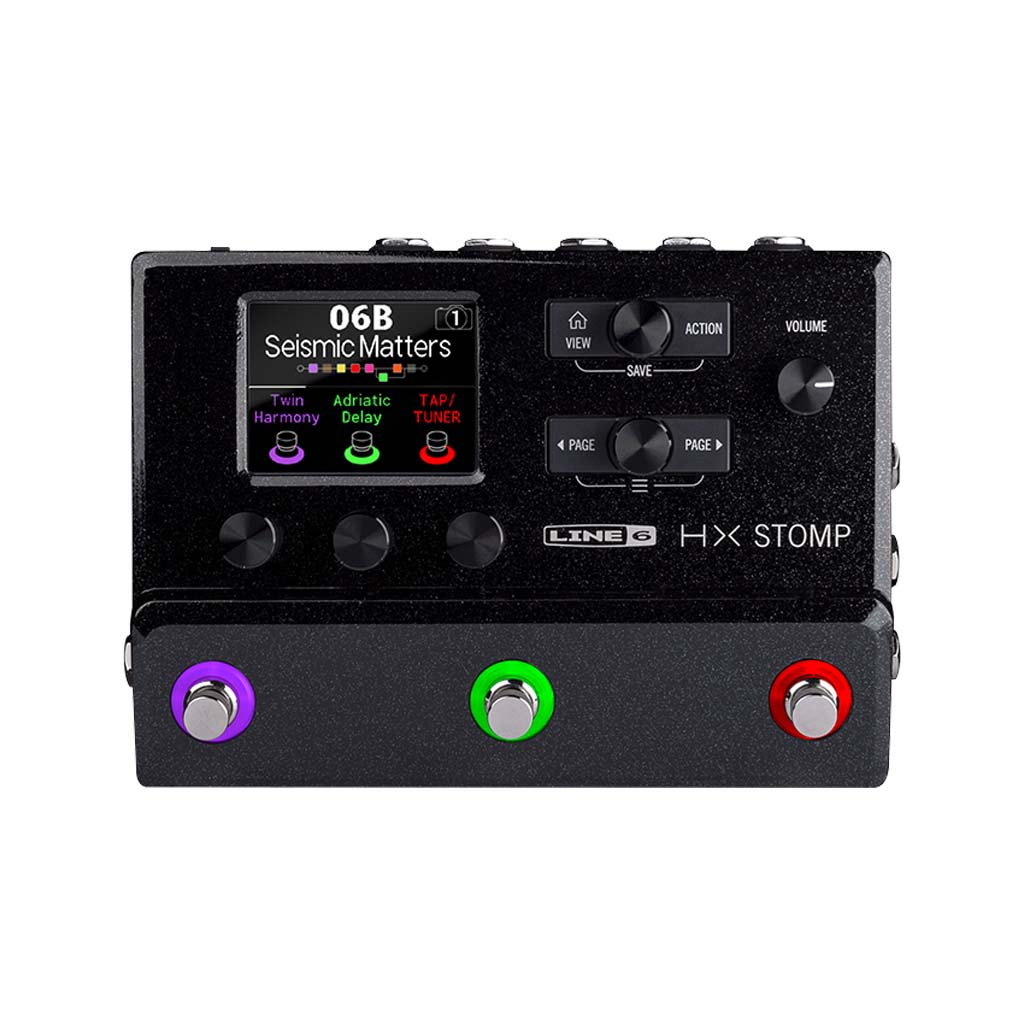 Line 6 HX Stomp Guitar Multi-Effects Floor Processor – Swee Lee