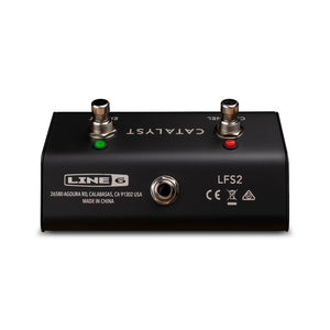 Line 6 LFS2 Catalyst 2-Button Footswitch