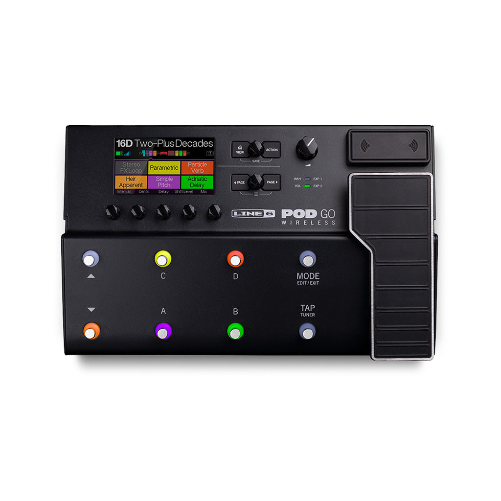 Line 6 POD Go Wireless Guitar Multi-Effects Floor Processor – Swee