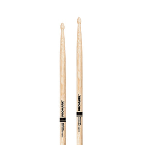 Promark PW747BW Shira Kashi Oak 747B SUPER ROCK Drumsticks, Wood Tip