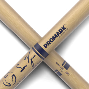Promark TS8 Hickory Tenor Stick - Sean Vega - System Blue