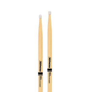 Promark TX2BN Hickory 2B Drumsticks, Nylon Tip