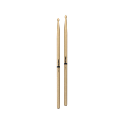 Promark TX2BW Hickory 2B Drumsticks, Wood Tip