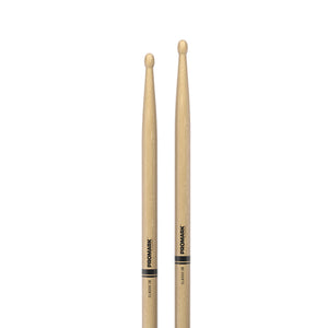 Promark TX2BW Hickory 2B Drumsticks, Wood Tip