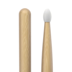 Promark TX5AN Hickory 5A Drumsticks, Nylon Tip