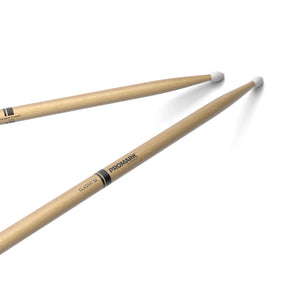 Promark TX5AN Hickory 5A Drumsticks, Nylon Tip