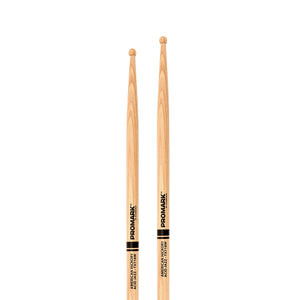 Promark TX718W Hickory 718 Acid Jazz Drumsticks, Wood Tip