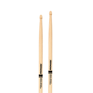 Promark TX720W Hickory 720 Intruder Drumsticks, Wood Tip