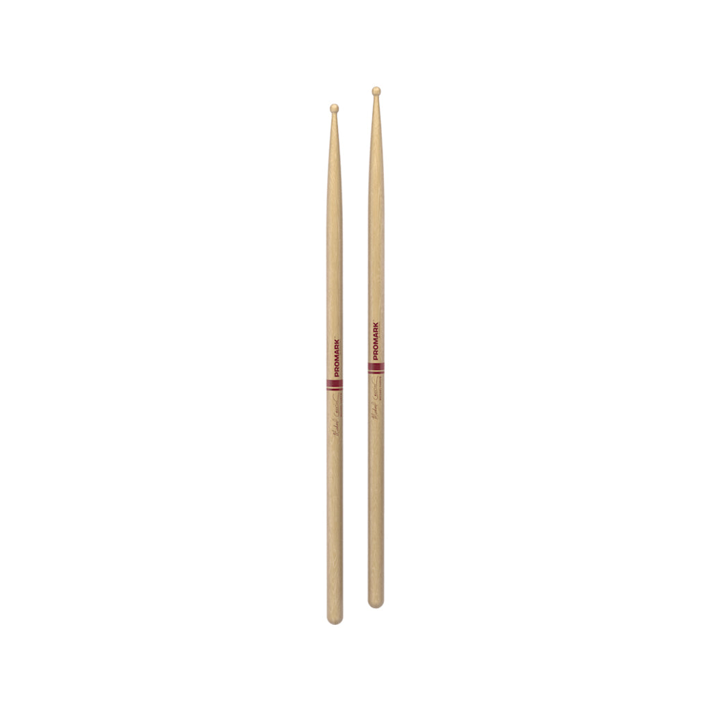Promark TX733W Hickory 733 Michael Carvin Drumsticks, Wood Tip