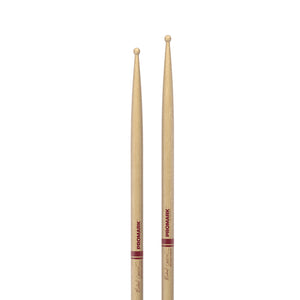 Promark TX733W Hickory 733 Michael Carvin Drumsticks, Wood Tip