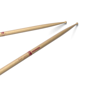 Promark TX733W Hickory 733 Michael Carvin Drumsticks, Wood Tip
