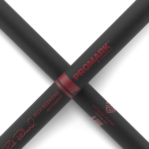 Promark TXRRW-AG Hickory Rich Redmond ActiveGrip 595, Oval Wood Tip