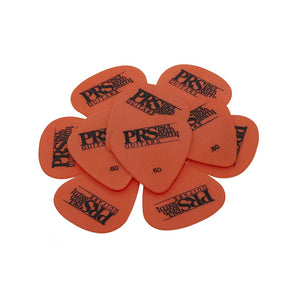 PRS Delrin Guitar Picks, Orange, 0.6mm, Pack of 12