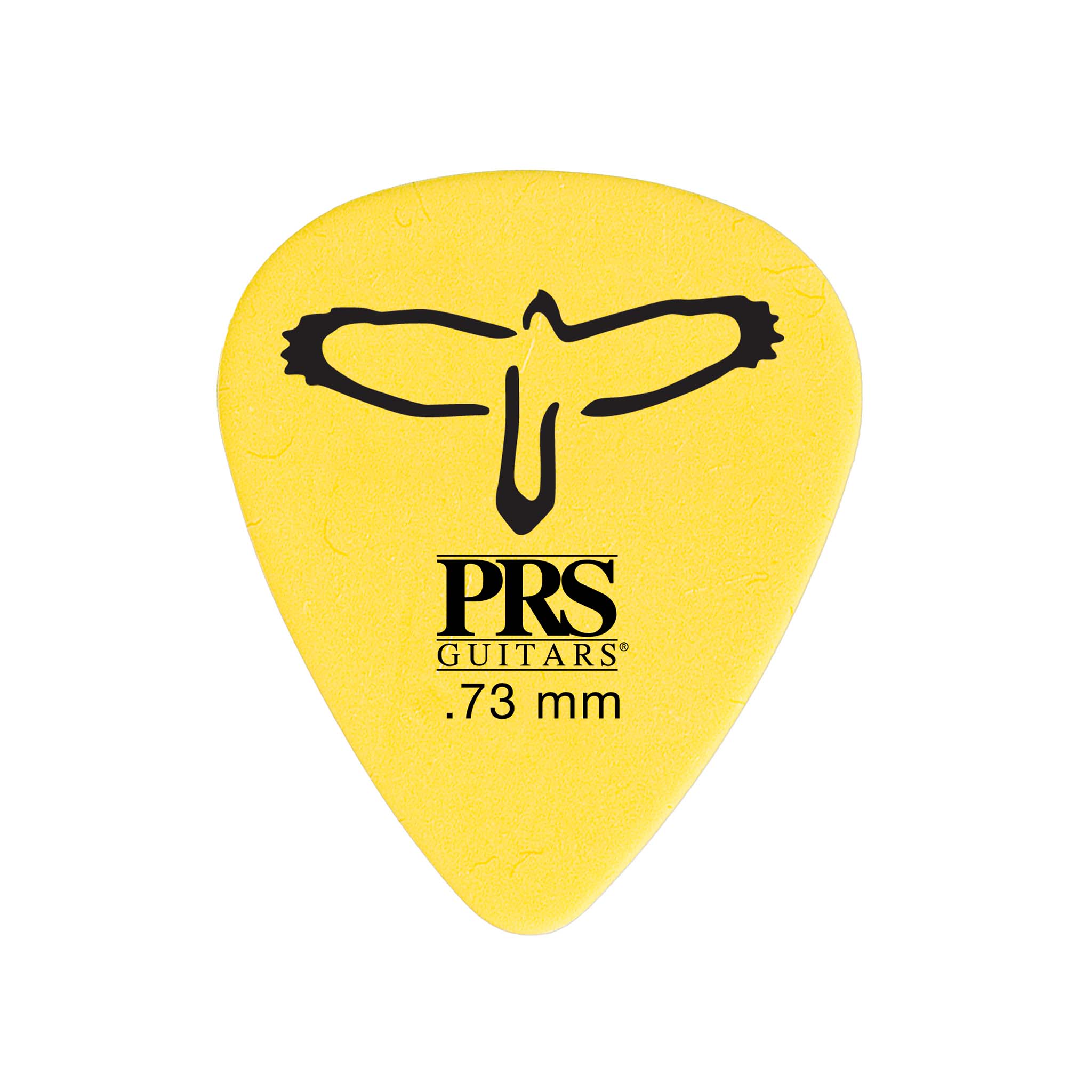 PRS Standard Delrin Guitar Picks, Yellow, 0.73mm, Pack of 12