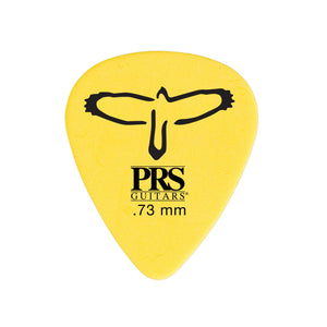 PRS Standard Delrin Guitar Picks, Yellow, 0.73mm, Pack of 12