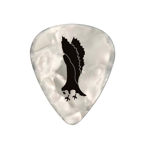 PRS Celluloid Guitar Picks, White Pearloid, Thin, Pack of 12