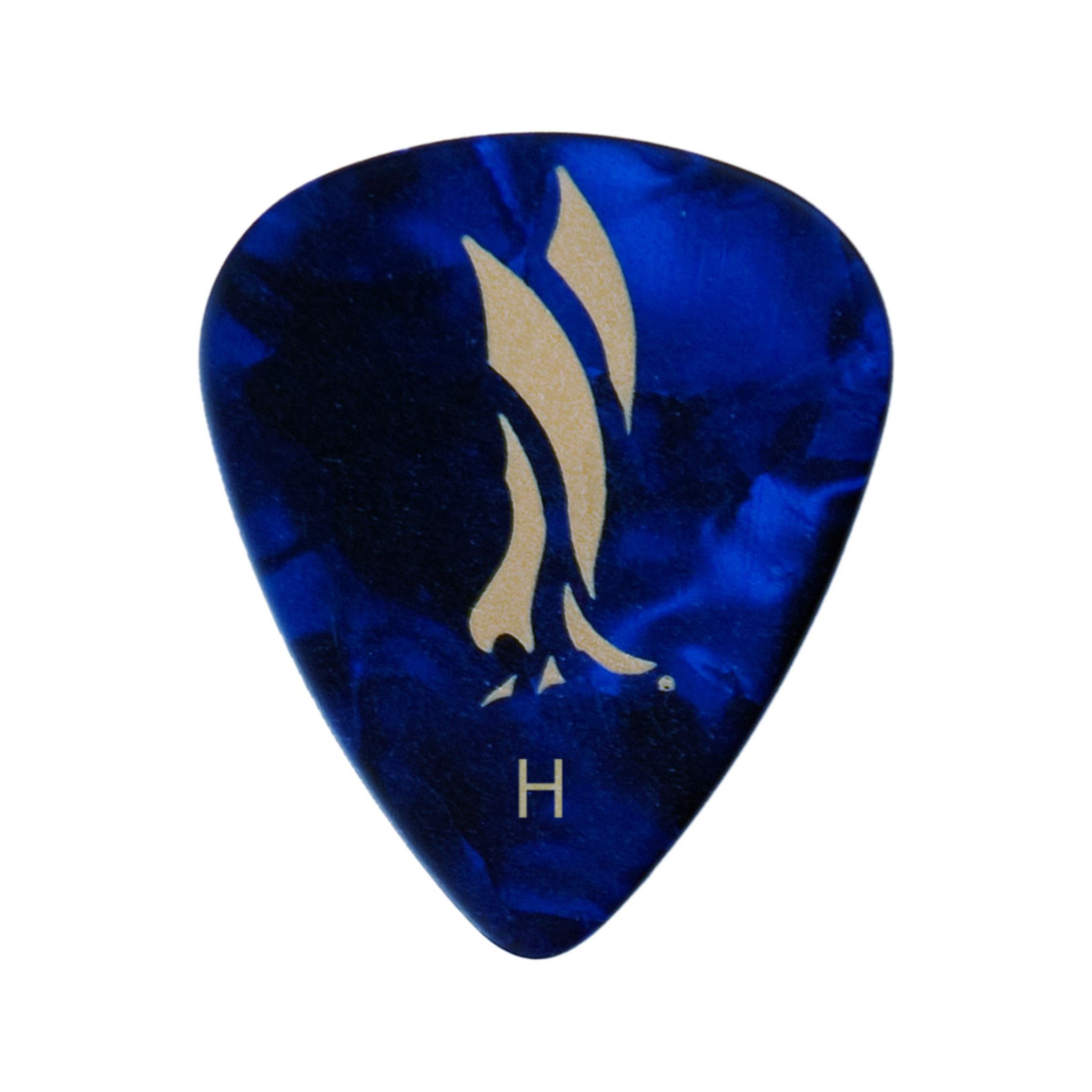 PRS Celluloid Guitar Picks, Blue Pearloid, Heavy, Pack of 12
